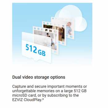 Gambar produk EZVIZ Kamera CCTV HD 1080P Motion Detection Two Way Audio WiFi 2.4G - H1C 2MP