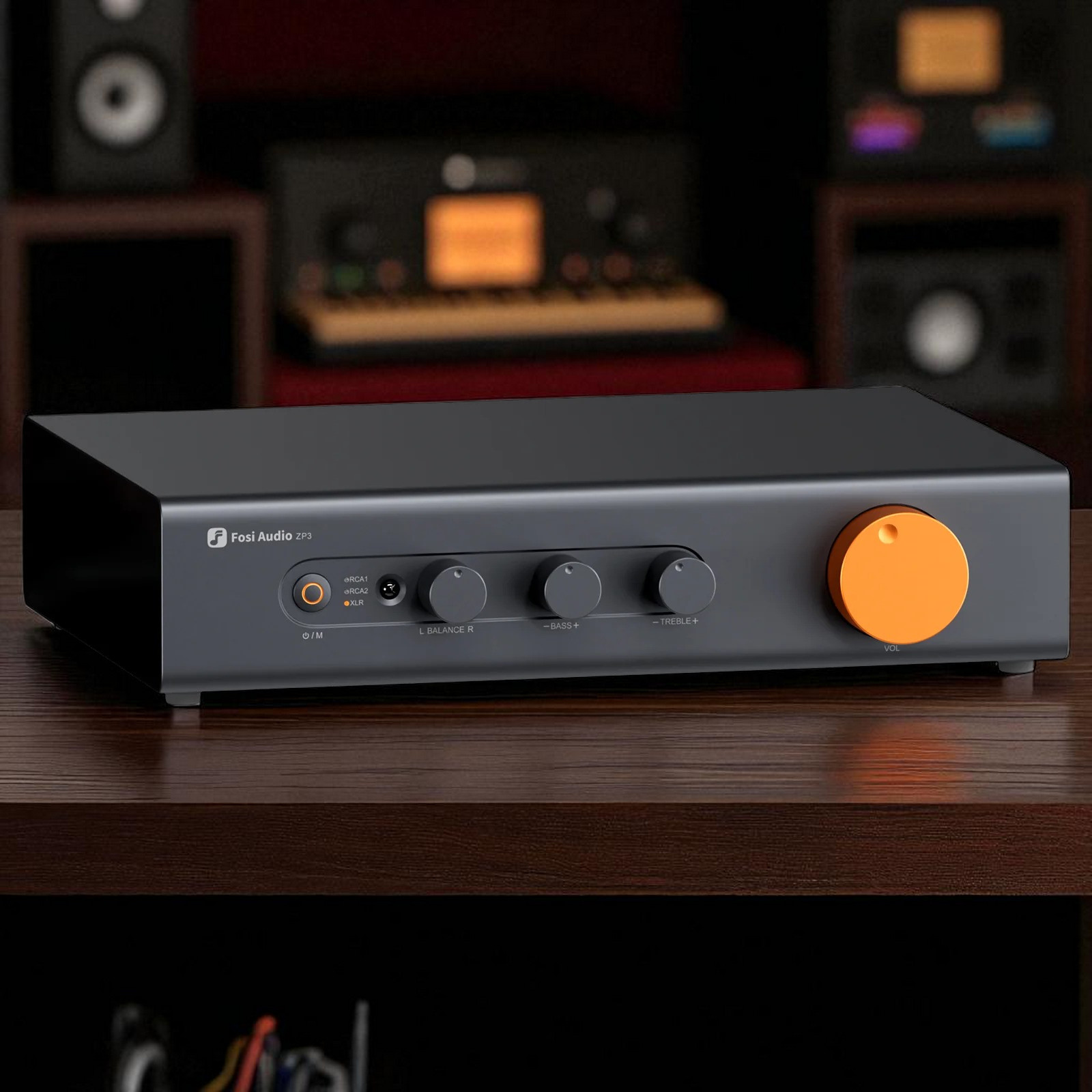 Gambar produk Fosi Audio Preamplifier 3 Stage HPF Dual Channel Preamp with Remote - ZP3