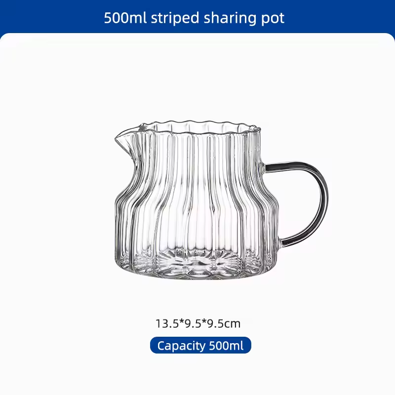Gambar produk Bincoo Pour Over Coffee Server Borosilicate Glass Carafe 500ml - B-5ML