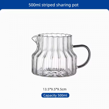 Gambar produk Bincoo Pour Over Coffee Server Borosilicate Glass Carafe 500ml - B-5ML