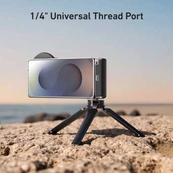 Gambar produk TELESIN Handle Selfie Grip Phone Shutter for Samsung S25 Ultra - P5-MCS-01-TSX