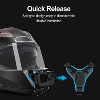 Gambar produk TELESIN Motorcycle Helmet Chin Mount for GoPro - GP-HBM-MT6