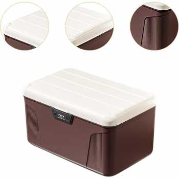 Gambar produk TEDEY Kotak Brankas Safety Box Portable Password L - 8875
