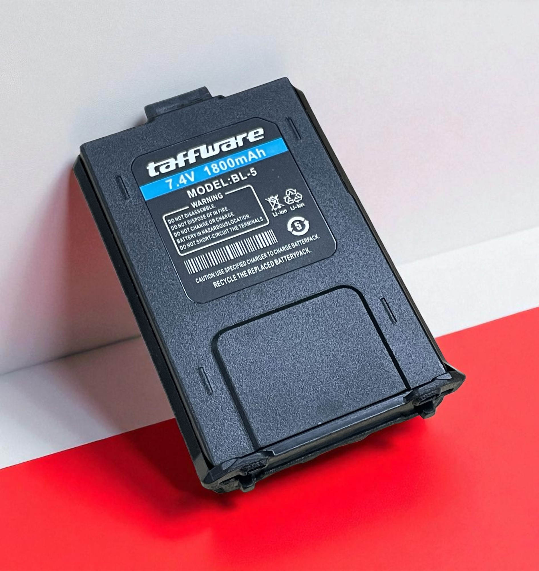 Gambar produk Taffware Baterai Walkie Talkie 1800mAh for UV-5R UV-5RA - BL-5
