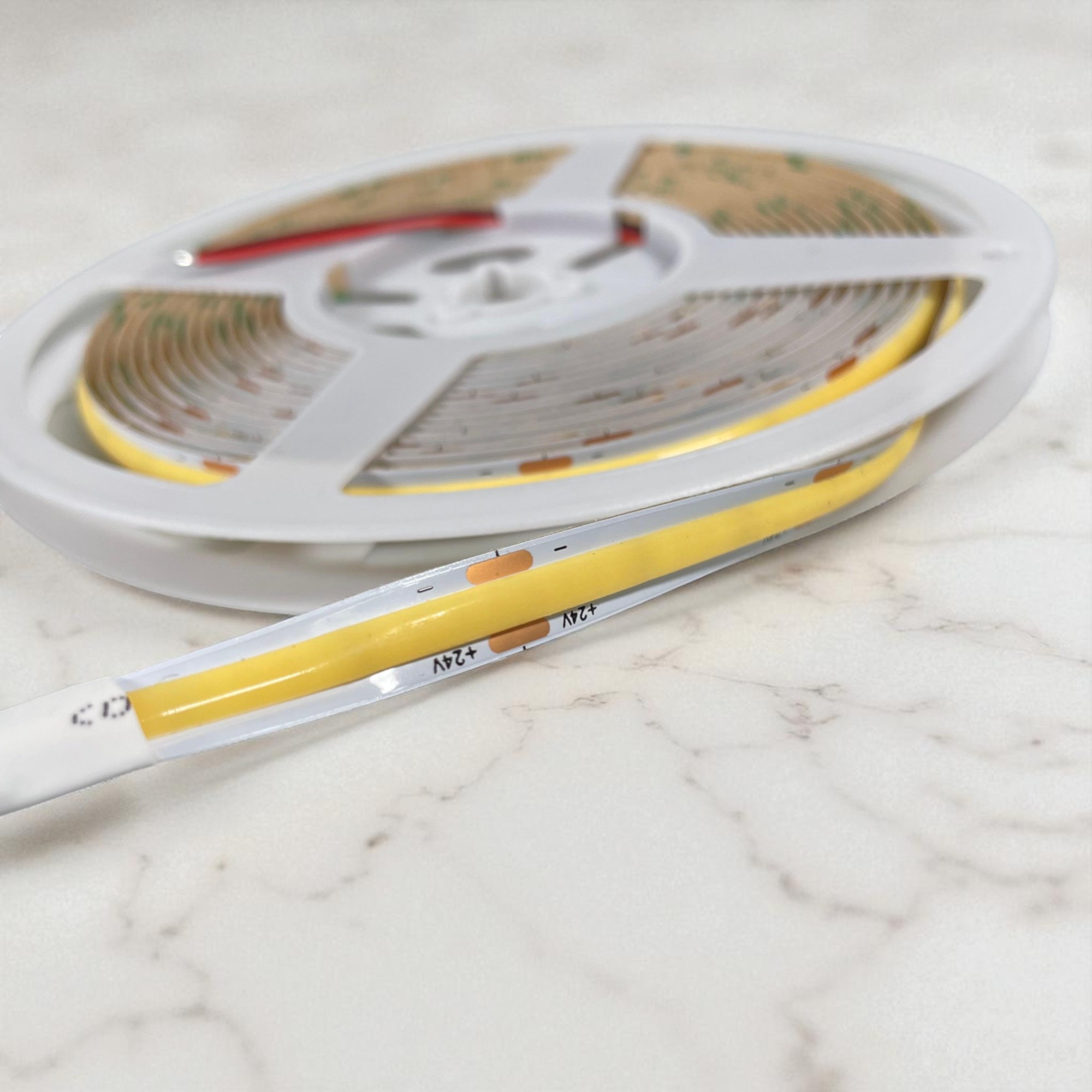 Gambar produk XNBADA Lampu COB LED Strip Fleksibel 320 LED 24V 10W 5M Warm White - XNB320