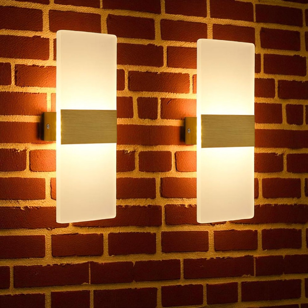Gambar produk TaffLED Lampu Dinding Hias Rumah LED Corridor Warm White 3000K 6W - F0011
