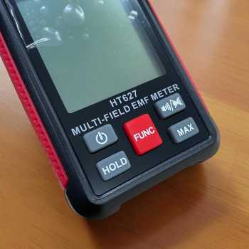 Gambar produk HABOTEST Alat Deteksi Elektromagnetik EMF Meter Detector Portable - HT627