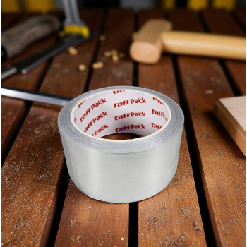 TaffPACK Lakban Aluminium Foil Tape Tahan Panas Anti Bocor 0.06mm 20M - INU161