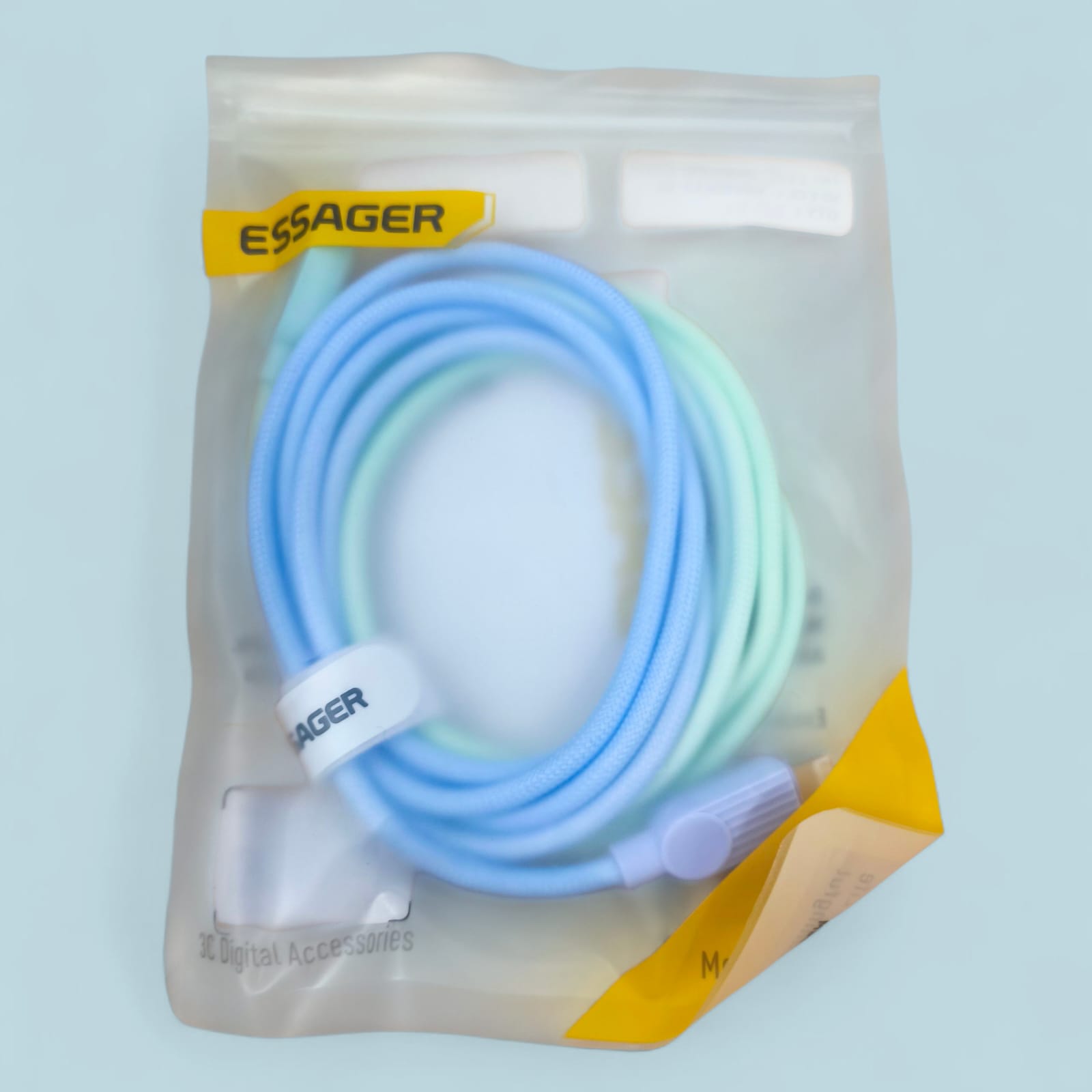 Gambar produk ESSAGER Kabel Data Type C to Lightning Fast Charging Braided 29W 2M - ES-X73