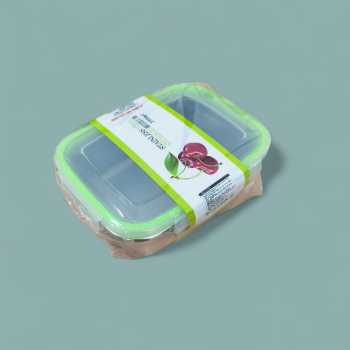 Gambar produk TaffHOME Kotak Makan Anti Tumpah Lunch Box Stainless Steel 304 350ml - KT273