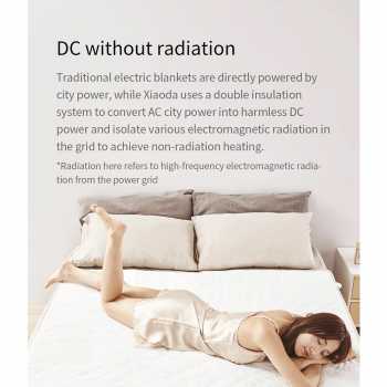 Gambar produk Xiaoda Selimut Elektrik Low Voltage Electric Blanket 21V 150x80cm - HDZNDRT-60W