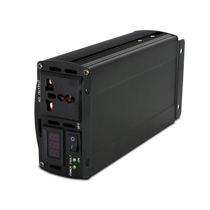 Gambar produk BEZAX Power Inverter Mobil Pure Sine Wave DC 60V to AC 220V 1000W - B610