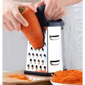 Gambar produk Slight Parutan Pengiris Sayur Serbaguna 6 Side Stainless Steel Grater - INU158