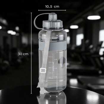 Gambar produk Niehaina Botol Minum Plastik Sport Water Bottle with Straw 2L - HA437