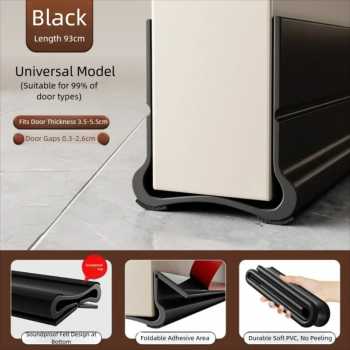 HOMLY Lis Penghalang Serangga Debu Bawah Pintu Door Bottom Seal 93cm - H93
