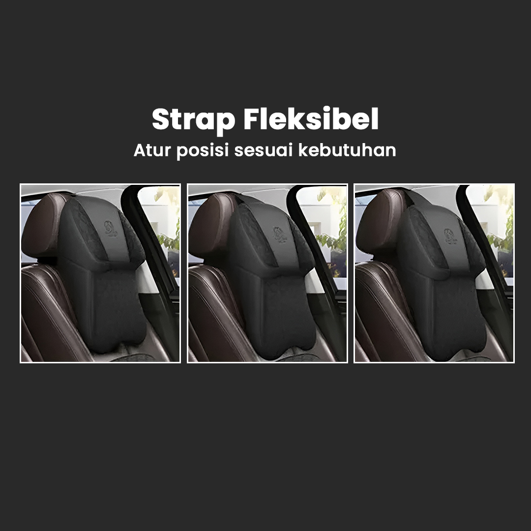 Gambar produk DACR Bantal Leher Mobil Ergonomis Memory Foam Car Headrest Pillow - M4D