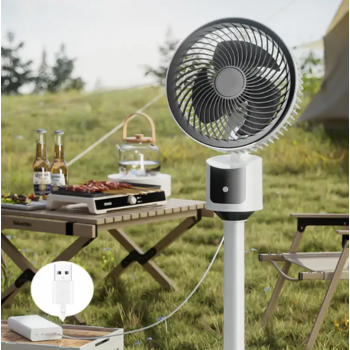 Gambar produk ALIONG Kipas Angin Lantai Floor Fan Multi Angle Swing USB Powered - AL3