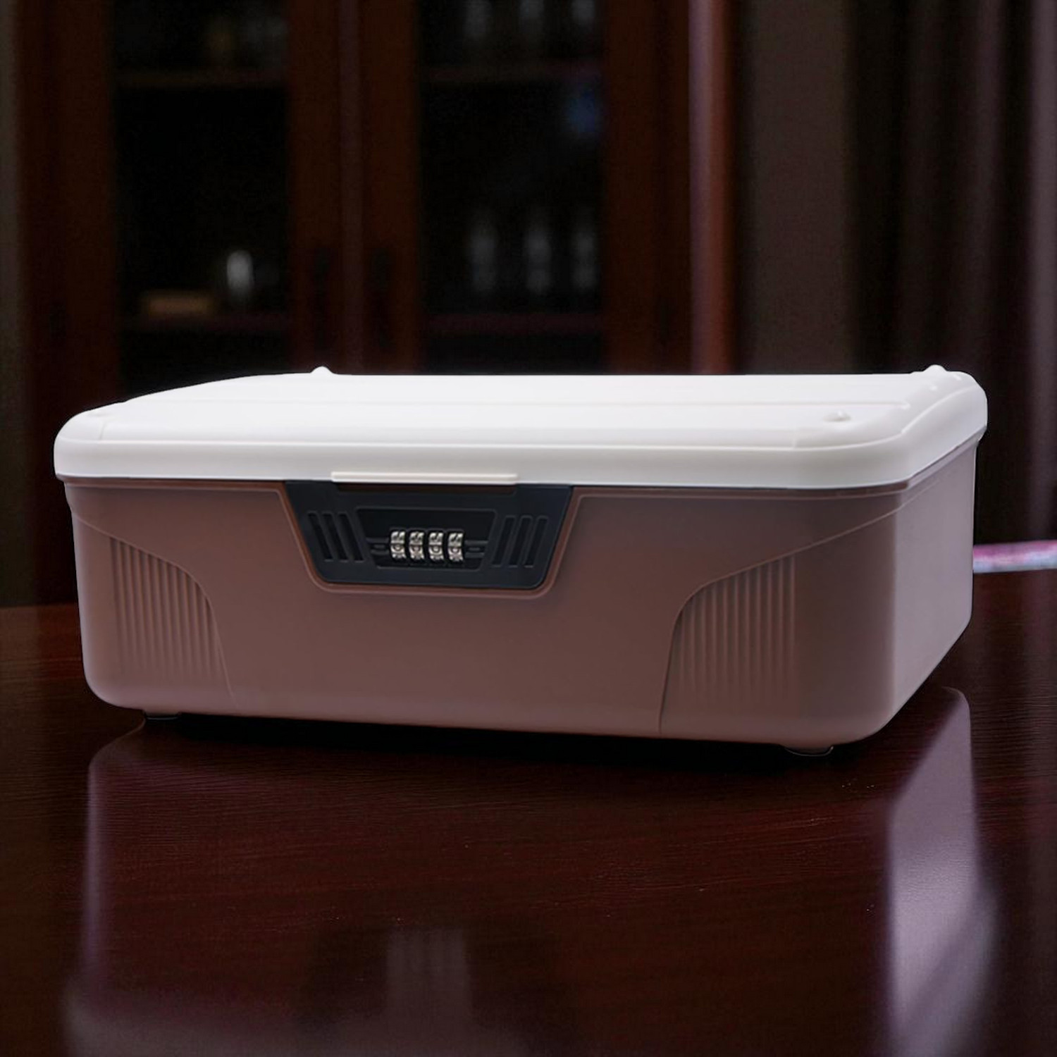 Gambar produk TEDEY Kotak Brankas Safety Box Portable Password M - 8875