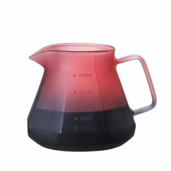 Gambar produk LCS Teko Kopi Coffee Server V60 Drip Pour Kaca Borosilikat 600ml - LCS38
