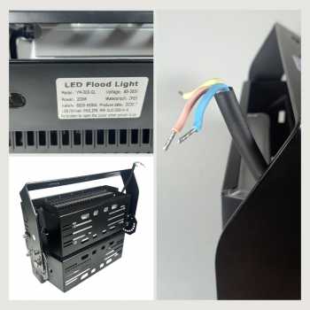 Gambar produk MEANWELL Lampu Sorot LED Outdoor Floodlight Waterproof Cool White 200W - YM-200-GL