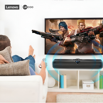 Gambar produk Lenovo Lecoo Soundbar Active Speaker Dynamic Sound 6W Versi Bluetooth - DS102