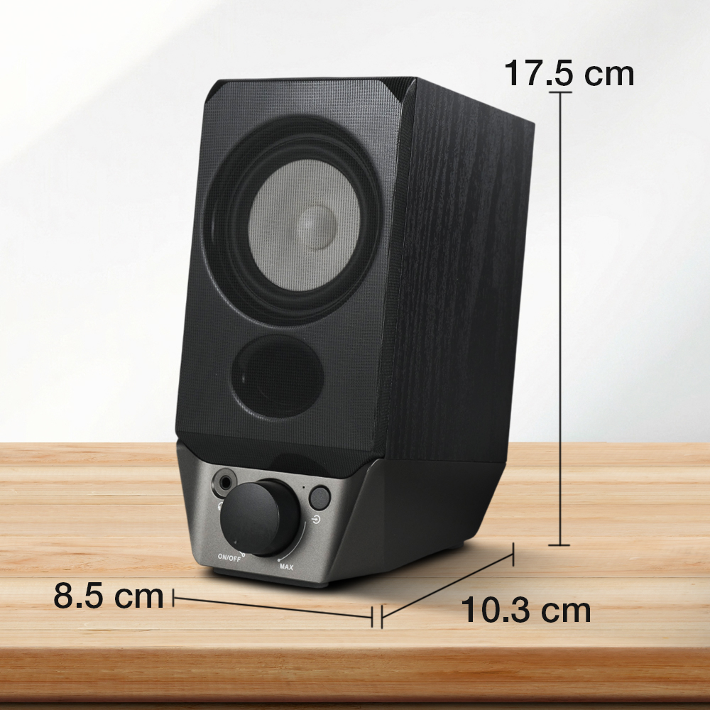Gambar produk Edifier Speaker Bluetooth Desktop 2.0 Channel USB Sound Card AUX - R19BT