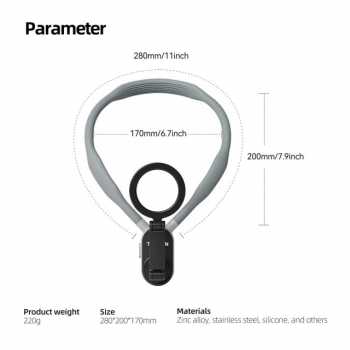 Gambar produk TELESIN Strap Kalung Smartphone Magnetic Neck Holder Mount Magsafe - MNM-001-B