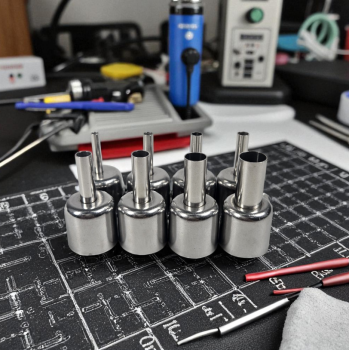 Gambar produk BAFFII Nozzle Heat Gun Corong Hot Blower Stainless Steel 8 PCS - BA8