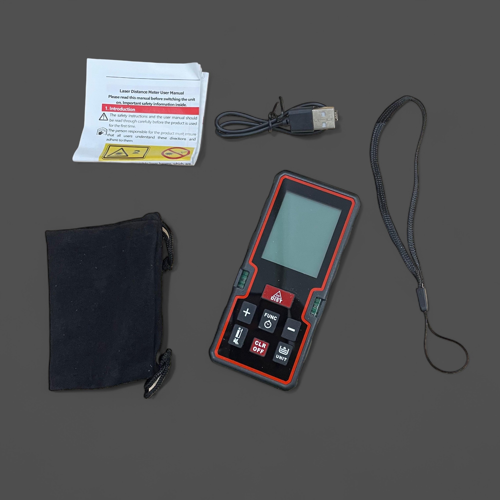 Gambar produk XIMIJI Pengukur Jarak Laser Range Finder Portable Waterproof 60M - S1