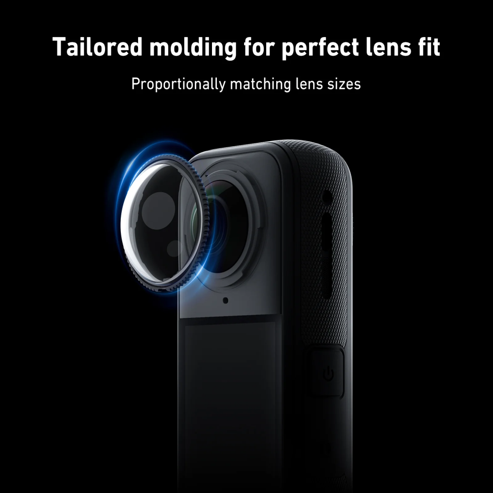 Gambar produk TELESIN Pelindung Lensa Dual Lens Protection Set for Insta360 X5 - S5-FLT-39-TIS