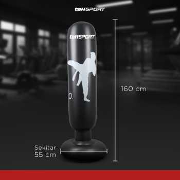Gambar produk TaffSPORT Samsak Tinju Berdiri Inflatable Punching Bag 1.6M - VK160