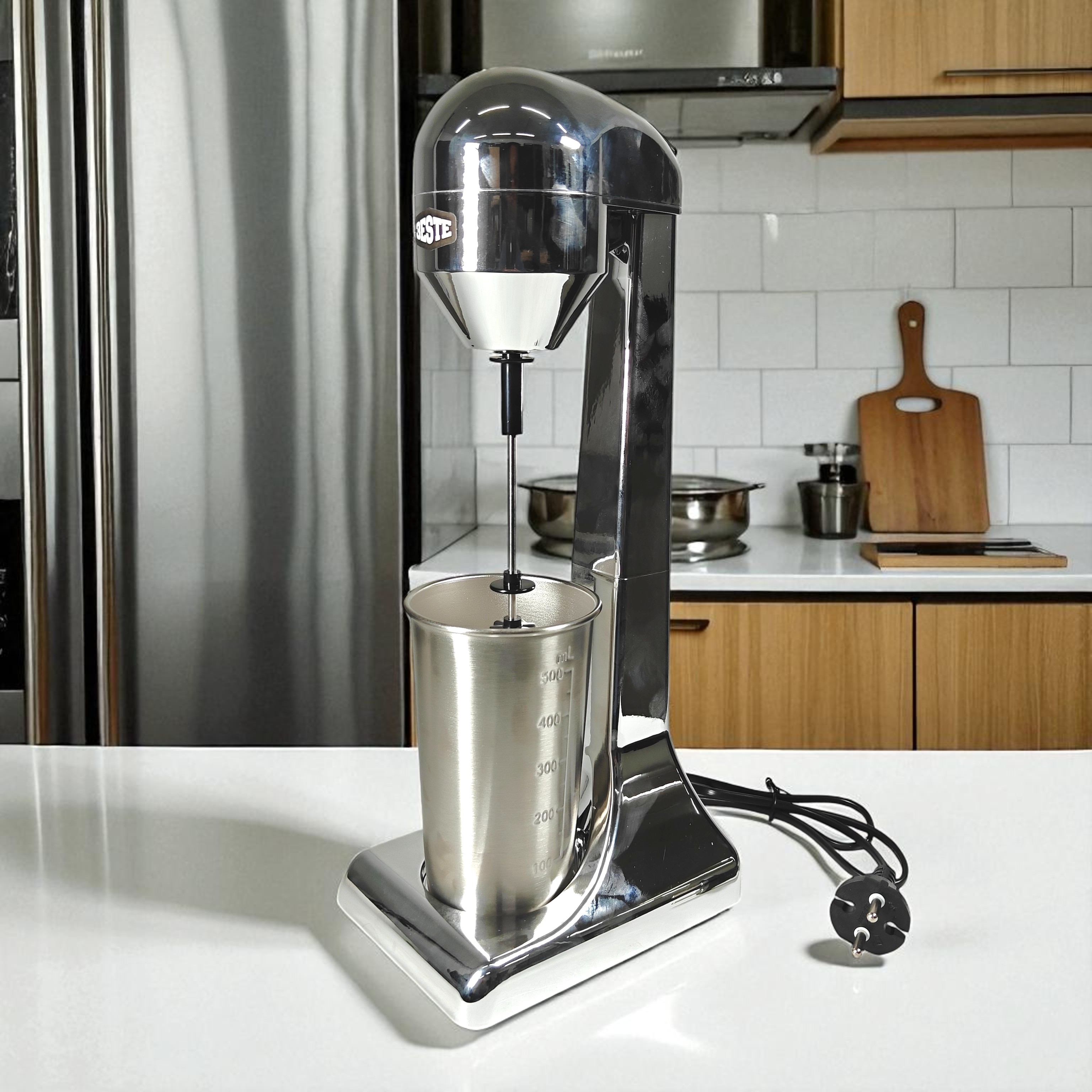 Gambar produk Trieste Mixer Elektrik Alat Pengaduk Pengocok Minuman Otomatis 100W - HSM-705S