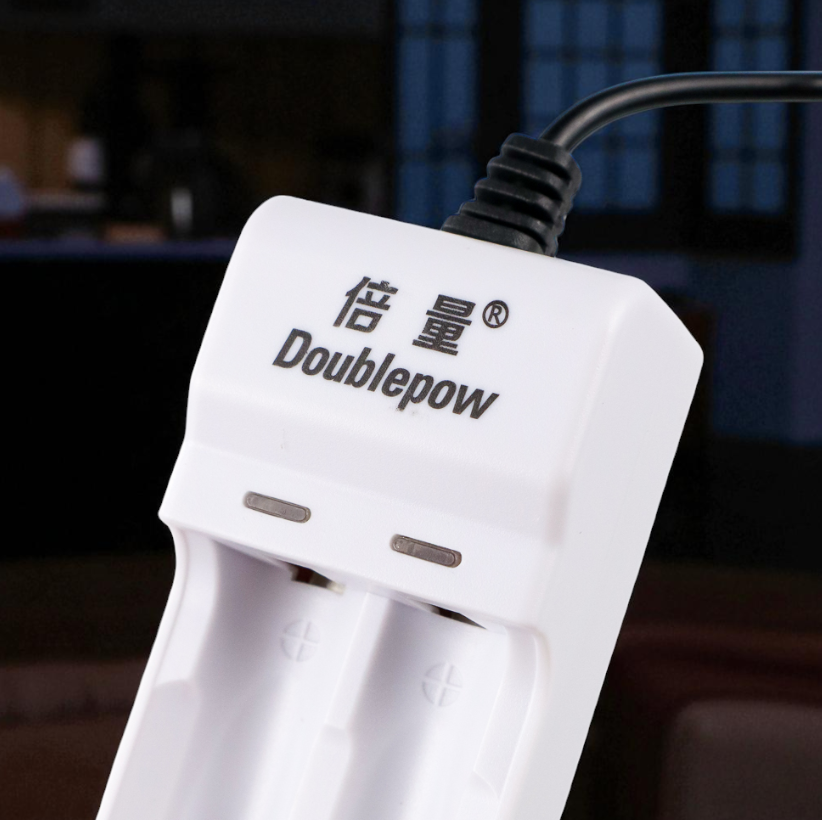 Gambar produk Doublepow Charger Baterai 2 Slot for AA AAA Ni-MH Ni-CD with LED - DP-U21