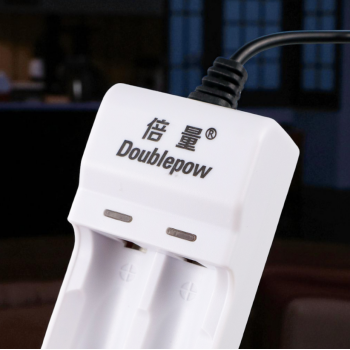 Gambar produk Doublepow Charger Baterai 2 Slot for AA AAA Ni-MH Ni-CD with LED - DP-U21