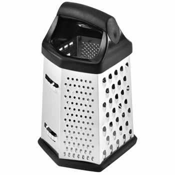 Gambar produk Slight Parutan Pengiris Sayur Serbaguna 6 Side Stainless Steel Grater - INU158