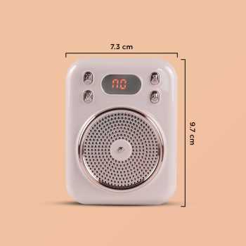 Gambar produk Little Bee Speaker Pinggang Bluetooth Voice Amplifier Wired 8W - S22
