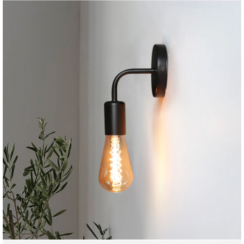 Gambar produk FMA Nordic Modern Wall Lamp Iron E27 Indoor Lighting Free Adjustment - FM-EE