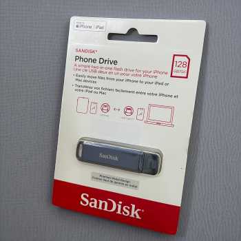 SanDisk Phone Drive USB Type-C Lightning 90MB/s - SDIXD0N
