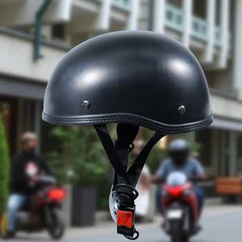 Gambar produk NOPNOG Helm Sepeda Skuter Retro Half Motorcycle Helmet - NP-25