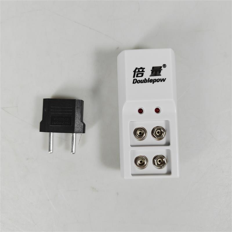 Gambar produk Doublepow Charger Baterai 2 Slot 9V Ni-MH with LED - DP-B09