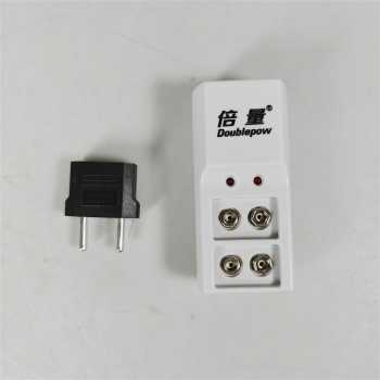 Gambar produk Doublepow Charger Baterai 2 Slot 9V Ni-MH with LED - DP-B09
