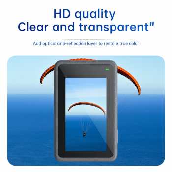 Gambar produk TELESIN Protective Film HD Pelindung Layar Lensa for DJI Action 5 Pro - S6-FLM-09-TDJ