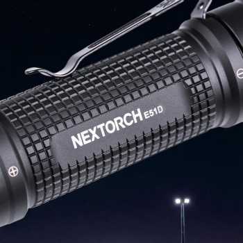 Gambar produk NEXTORCH Senter LED Tactical Flashlight IPX8 2100 Lumens - E51D