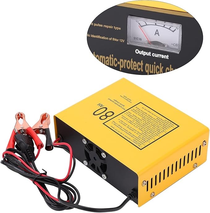Gambar produk UrbanRoad Charger Aki Mobil Motor Intelligent Battery Charger 6V/12V - MF1