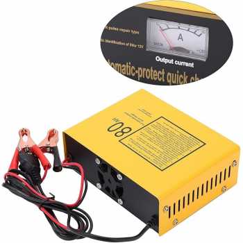Gambar produk UrbanRoad Charger Aki Mobil Motor Intelligent Battery Charger 6V/12V - MF1