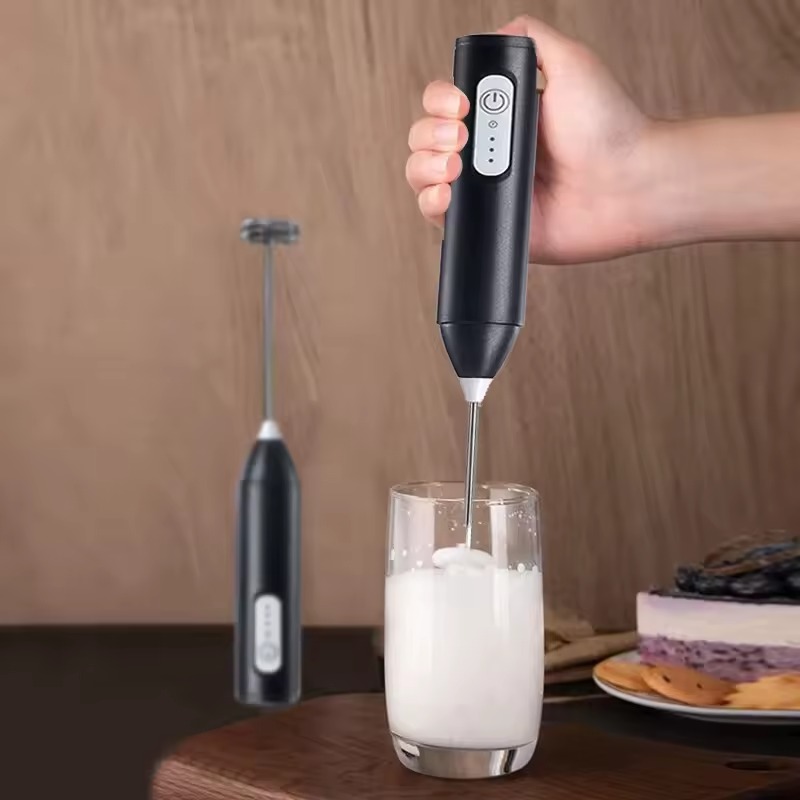 Gambar produk FMA Hand Mixer Mini Pengocok Telur Kopi Milk Frother Battery - NPQ01