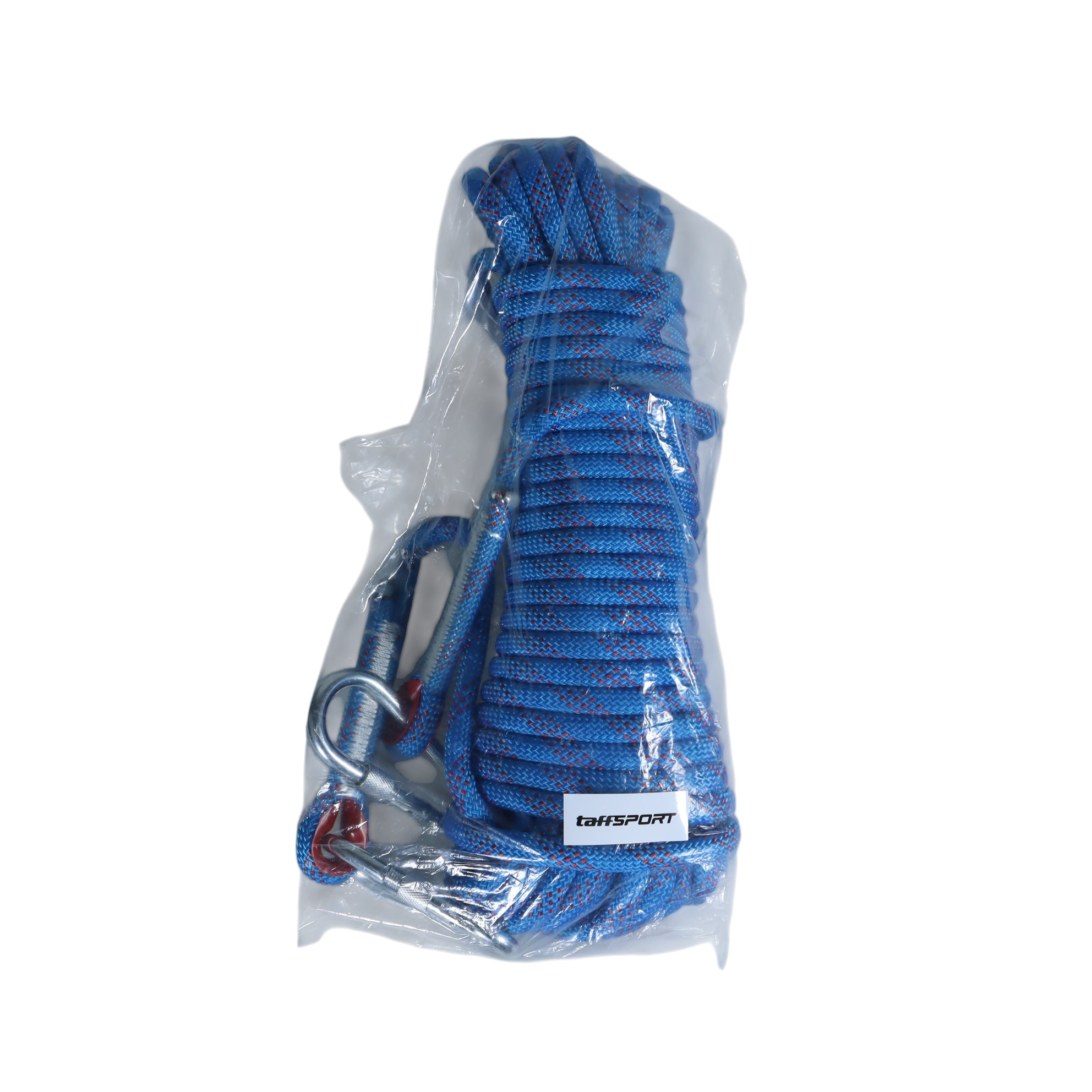 Gambar produk TaffSPORT Tali Paracord Panjat Tebing Climbing Rope Steel Buckle 10mm Panjang 20M - 24KN