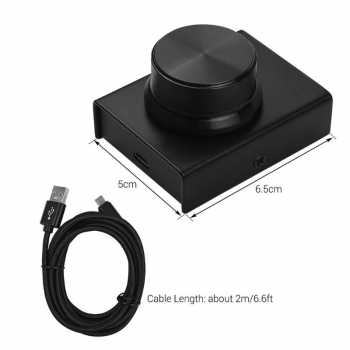Gambar produk VZK Computer Volume Digital Line Control PC Speaker USB Plug - CTM0370