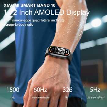 Xiaomi Smart Band 10 1.72 Inch AMOLED Display 233mAh