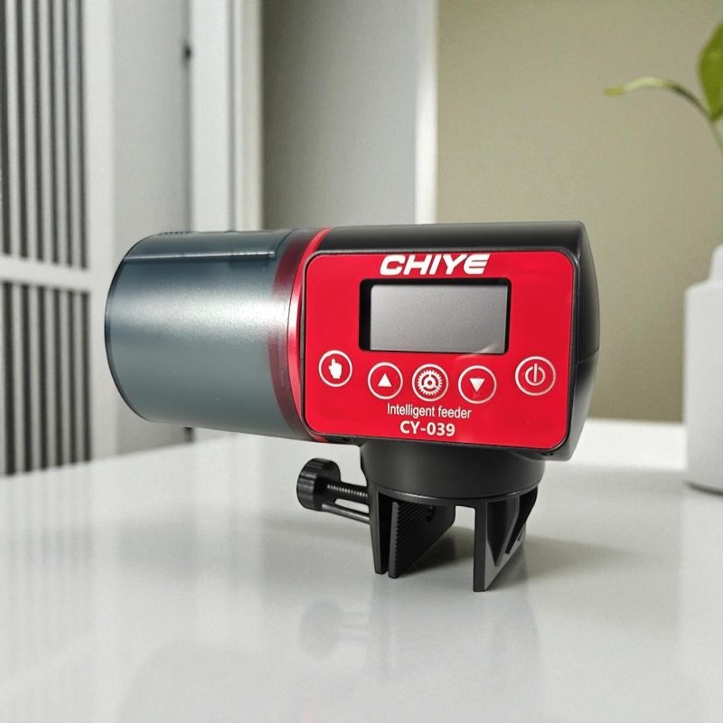 Gambar produk CHIYE Dispenser Makanan Ikan Otomatis Fish Feeder Timer 200ml - CY-039